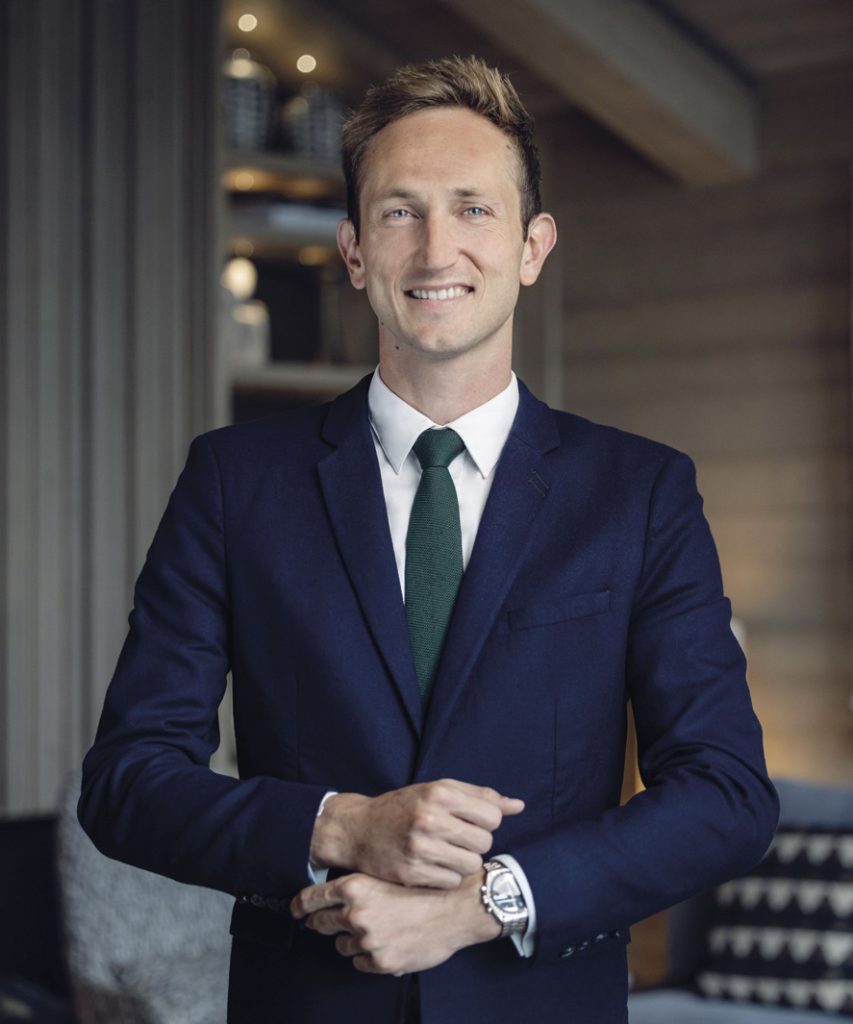 Antoine Muller - Directeur des restaurants et du bar du K2 Palace à Courchevel