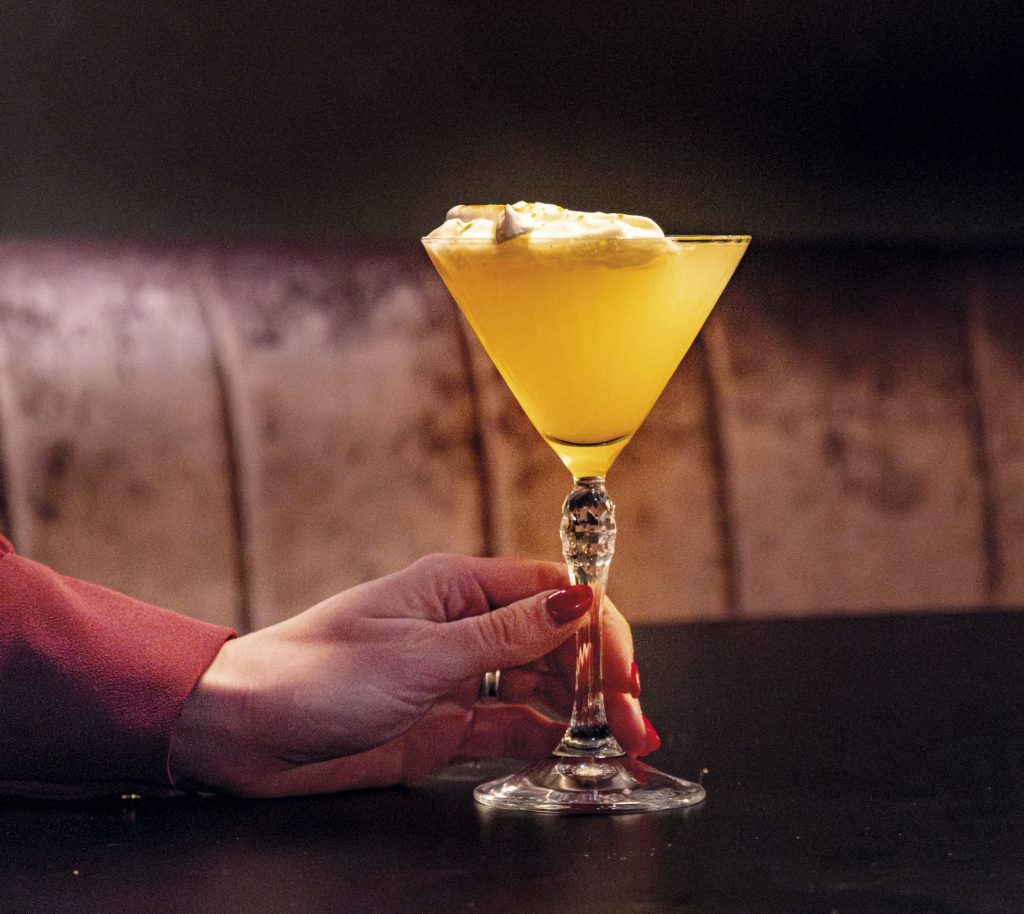 Koshi cocktail façon tarte citron meringuée par Gaïa